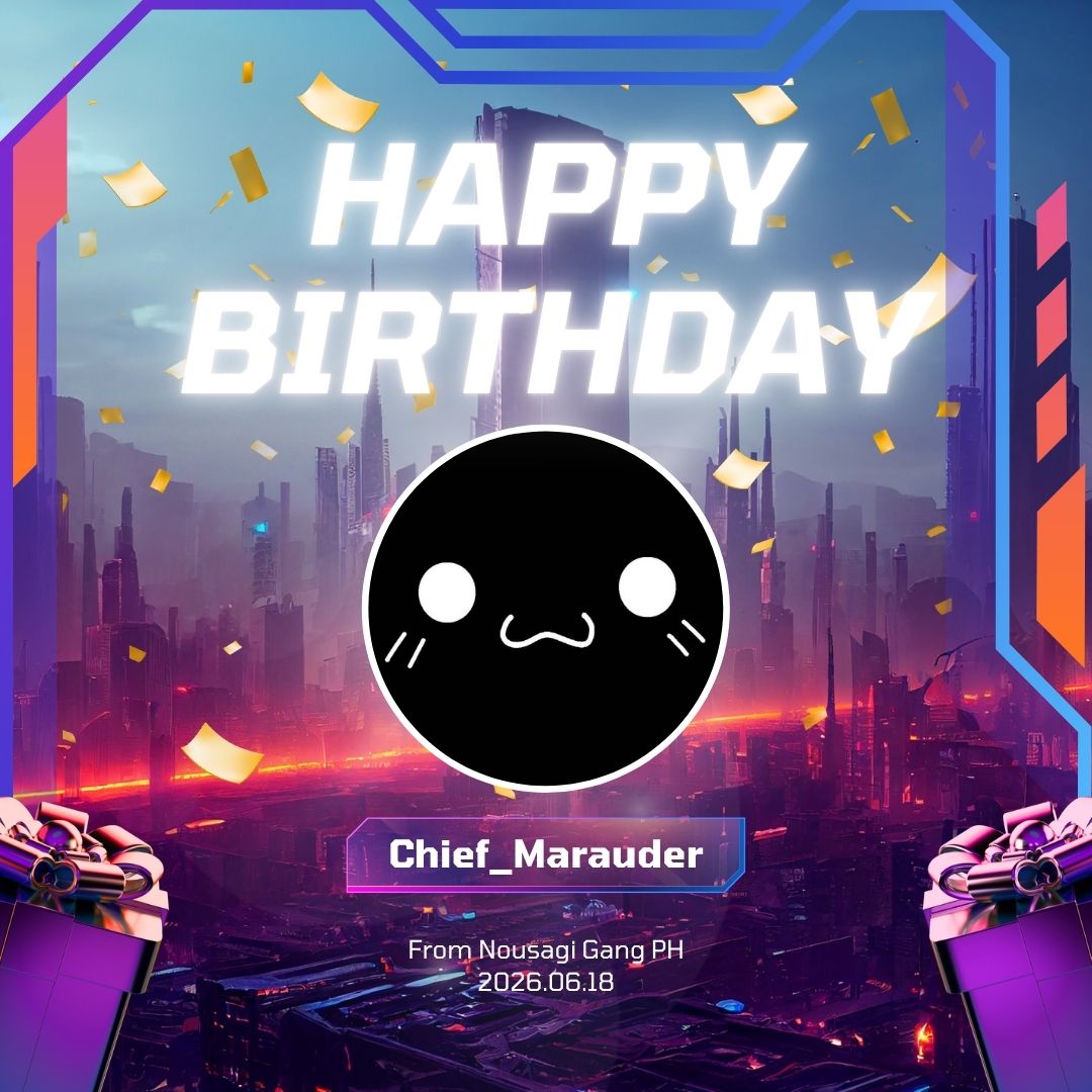 Happy Birthday, Chief_Marauder!